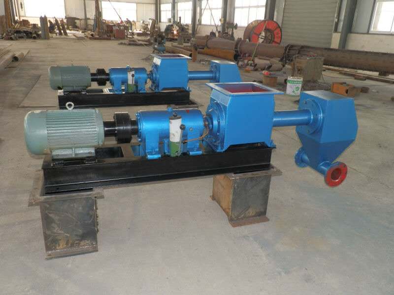 L型螺旋气力泵适应狭小空间布置